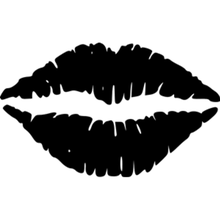kiss lips various kiss lips mua love 3d print model - Mito3D