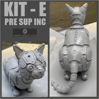 kit - Art 3dprint cats robot scifi kitty home decor character figurine sculpture new calum5dotcom resin monocure3d design style art sculptures 3d print model - Mito3D