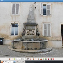 kit fontaine aux dauphins givry architecture photogrammetry 3d print model - Mito3D