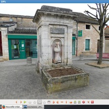 kit fontaine du dauphin givry architecture photogrammetry 3d print model - Mito3D