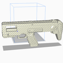 kit glock v3 tactical airsoft rifle pdw micro roni 3d print model - Mito3D