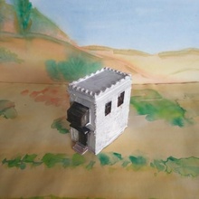Kit Häuser rustikal Dioramen Geburt Szenen Architektur Puppenhäuser ho Modellieren Thumbnails 3d print model - Mito3D