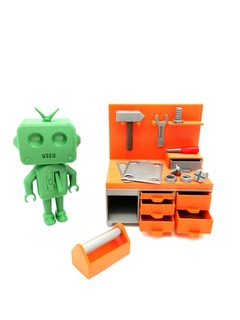 kit job cyber rob robot expansion benchy printer test 3d print model - Mito3D
