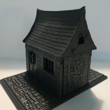 kit medieval house toy wargame game 3d print model - Mito3D
