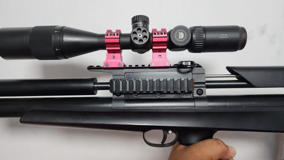 kit picatini p35 p15 pcp compressed air rifle hunting 3d print model - Mito3D