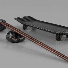 equipo Sushi cacerola soporte plato artilugio japonés decoración 3d print model - Mito3D