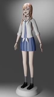 kitagawa marin inspiré 20 stl anime robe chéri figurine 3d print model - Mito3D
