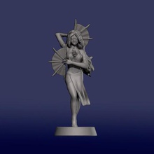 kitana mk9 sanat jannie mk 9 foxy mortal kombat 3d print model - Mito3D