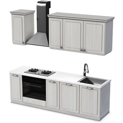 cuisine cabinet aliments meubles accueil maison restaurant 3d print model - Mito3D