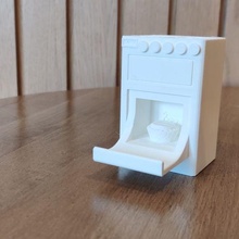 kitchen cooker appliance business card holder including pie oven cook 3d print model - Mito3D