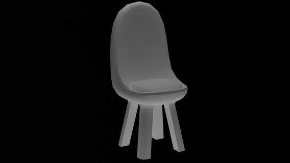 kitchen decor chair bathroom home 3d print model - Mito3D