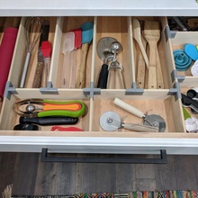 kitchen drawer organizer bracketsbraces home organization diy 3d print model - Mito3D
