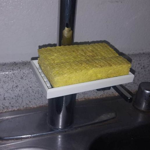 kitchen faucet sponge hol
