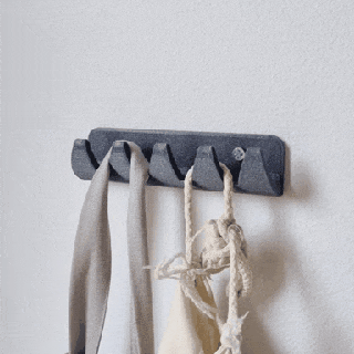 kitchen hook tea towel hang lifestyle bracket 3d print model - Mito3D