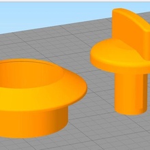 cozinha botão acessório ferramenta 3d print model - Mito3D