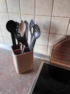 kitchen organizer kitchenorganizer tidy helpers tupper cooking wooden spoon ordinance helper 3d print model - Mito3D