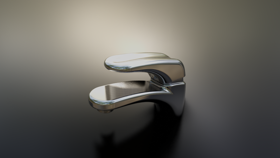 Küche Zapfhahn stilvoll modern Badezimmer druckbar stl poly 3d print model - Mito3D