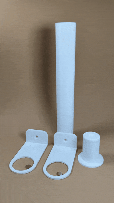 kitchen towel hanger 3d print model - Mito3D