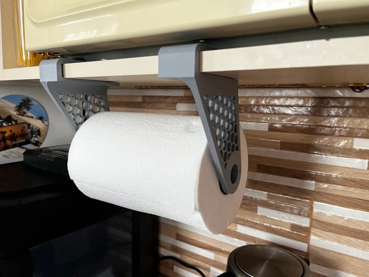 cuisine serviette titulaire soutien accueil maison papier tuyau 3d print model - Mito3D