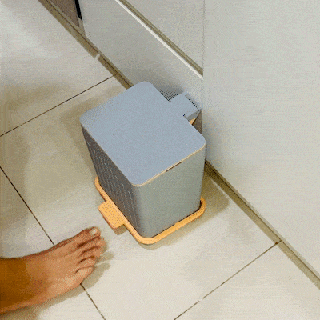 cucina spazzatura lattine piede pedale 3d print model - Mito3D