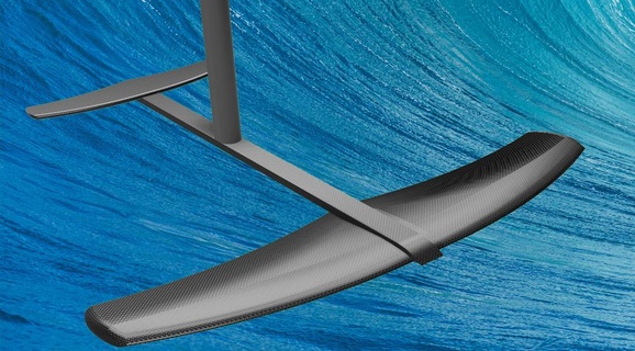 cerf volant souper hydrofoil ailes kite surf surfant sports nautiques sport Activités physique activités Extérieur 3d print model - Mito3D