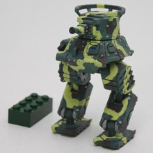 kitengu tankoped game mecha robot miniature 3d print model - Mito3D