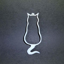 kedi yavrusu anahat küpe moda 3d print model - Mito3D