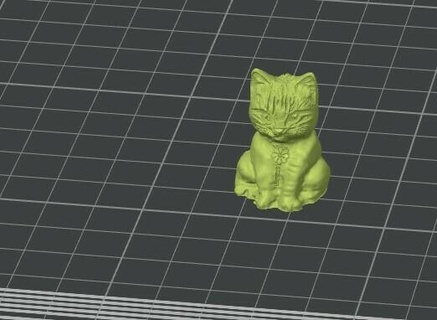 chaton difficulté art animal chat mignonne espiègle l'amour joie troublant 3d print model - Mito3D