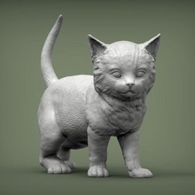 gattino 3d Stampa modello 3d print model - Mito3D
