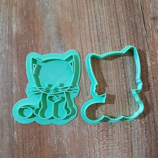 gatito cortador marker marcador 3D print model - Mito3D