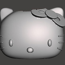 gatinha companheiro gadget gat 3d print model - Mito3D