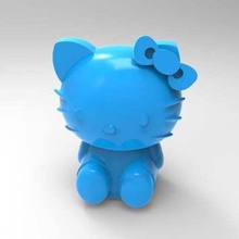 Kitty Remix Hallo Tiere 3d print model - Mito3D