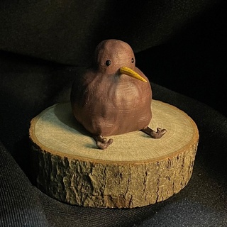kiwi cute bird toy doll newzealand nosupport 3d print model - Mito3D