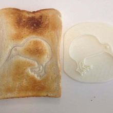 kiwi toast home kitchen dining toy toaster printer press fun food crusts children bread 3d print model - Mito3D