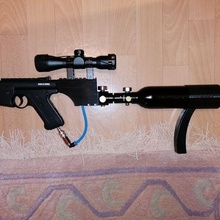 kjw mk1 carabine pcp adaptateur 3d print model - Mito3D