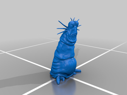 klaud action figure slug starwars star wars figures toy sculptures 3d print model - Mito3D