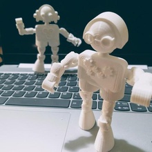 klicket v10 oyun aksiyon figürü android top yuva heykelcik telefon standı poz verebiliyor robot oyuncak model robotlar 3d print model - Mito3D