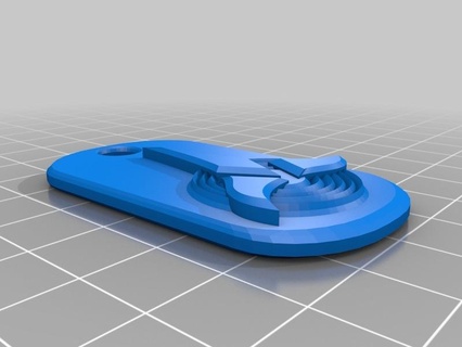 klingon chien marque mode 3d print model - Mito3D