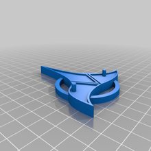 klingon figura de pie la herramienta La impresión en 3d 3d print model - Mito3D
