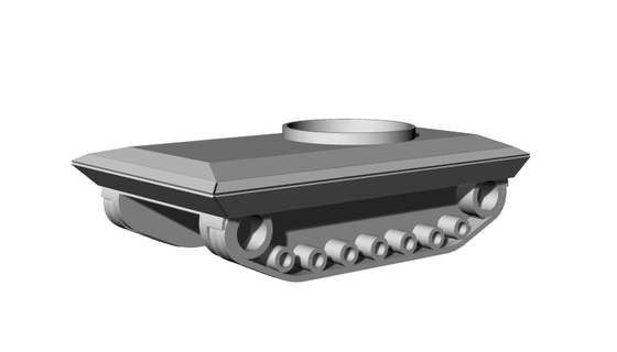 m1 tasarım tank oyuncak 3d print model - Mito3D