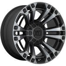 kmc wheels xd series monster 3 real rims wheel rim tire tyre model 3d print model - Mito3D