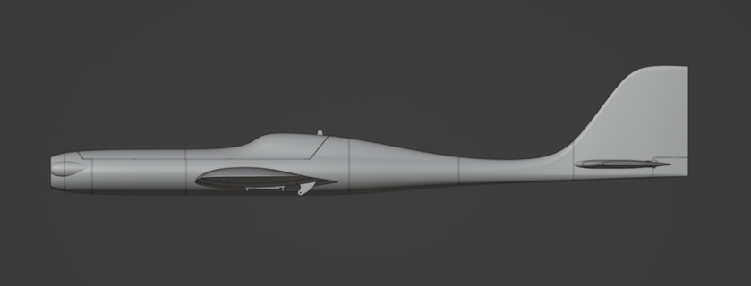 kmi beast - pylon racer rc plane 3d print model - Mito3D