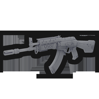 kn 44 assalto rifle arma fogo armas chamada dever ligar rifles 3d print model - Mito3D