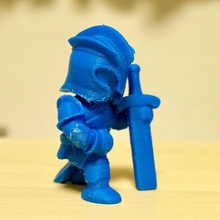 a genoux chevalier jeu 3d print model - Mito3D