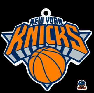 Knicks anahtarlık nba takı Basketbol logo 3d baskı stl fanatik detaylar hediye spor beyaz gri Portakal karanlık mavi yeni York Toplamak lokum top 3d print model - Mito3D