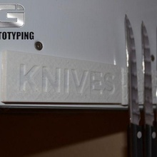 cuchillo percha 3dprinting Sla cocina herramienta 3d print model - Mito3D