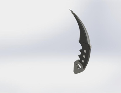 cuchillo 3d print model - Mito3D