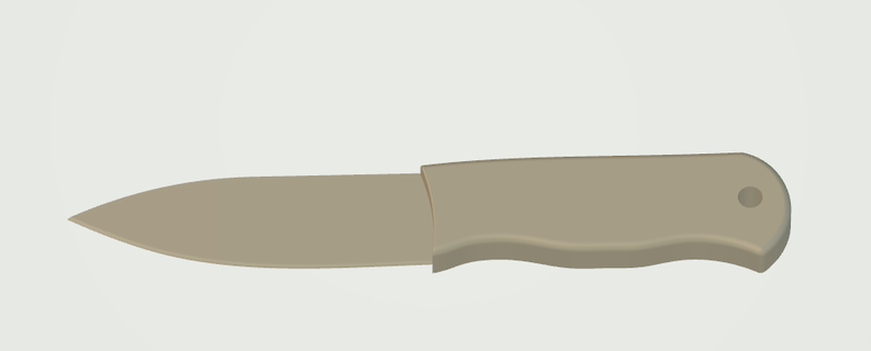 knife knife  3d print model - Mito3D