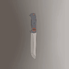 knife azov steel 3d print model - Mito3D