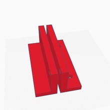 cuchillo bisel plantilla herramienta sacapuntas partes 3d print model - Mito3D